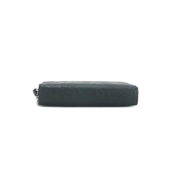 Wristlet Allison Ginger Embossed Black - Wallet - Leilanis Attic