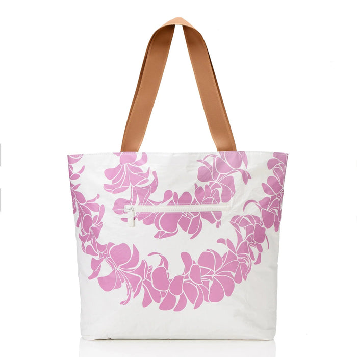 Aloha Collection "Plumeria Lei" Day Tripper - Petal - Tote Bag - Leilanis Attic