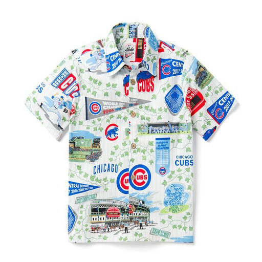 Kids Chicago Cubs scenic / 100% Cotton scenic / XS by Reyn Spooner